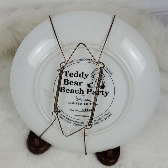 Teddy Bear Beach Party wall decor limited edition - Picture 2 of 3